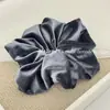Scrunchie de Veludo Simples Retrô Estilo Coreano Elástico Versátil Elegante Corda de Cabelo Tendência Rabo de Cavalo Flor de Cabelo de Alta Qualidade