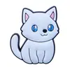 Venta directa del fabricante: Charms para Zapatos de Gato Cocodrilo Hechos de Material de Goma Suave de PVC, Accesorios de Moda DIY para Zuecos