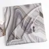 Cachecol com Estampa Listrada Estilo de Rua Europeu e Americano Moda Cashmere Sintético Cachecol Quente da Moda Xale Atmosférico de Outono e Inverno para Uso Externo para Mulheres