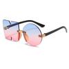 Gafas de Sol Oleo 12008 con Forma Personalizada para Mujer 2025 Nuevo Modelo Gafas sin Montura para Hombre en Gafas Transfronterizas
