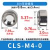 Acero Inoxidable 304 Cls Tuerca Remachable Dentada Placa de Presión Tapa de Tornillo Redonda Piezas de Remachado para Conexión de Chapa Metálica M4M5M6