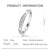 Anillo Recto de Plata de Ley S925 Cinco Estrellas Anillo Flash Diamante Ins Nicho Lujo Accesible Gama Alta Fabricante Transfronterizo Stock al por Mayor