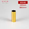 Estilo Europeu Velas Lustre de Cristal Ferragens Suporte de Lâmpada E14 Tubo de Vidro Tubo de Água 25mm Acessórios de Iluminação Tubo de Metal