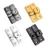 Pestillo de hebilla de puerta sin perforaciones, cerradura de puerta y ventana de aleación de aluminio engrosada, hebilla de gabinete, puerta corrediza, puerta corrediza plana, puerta de madera, puerta de vidrio