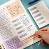 Cuaderno autoadhesivo de corrección de errores para estudiantes, útil para corregir errores en palabras, inglés y matemáticas