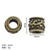 Bolsa de la Suerte Bronce Retro Desgastado Estilo Étnico Cuentas Espaciadoras Ruyi Hilo de Cuentas Accesorios Pulseras DIY Collares Cuentas Sueltas Mayoreo