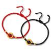Pulseira Casal Möbius África do Sul Sikkim Benmingnian Contas de Transferência Cordão Vermelho Tecido Cordão de Mão Pulseira Masculina e Feminina
