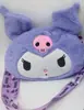 Bolsa de hombro de peluche coolomi de dibujos animados, bolso de mano lindo japonés para chica, bolsa cruzada suave y linda melody para chica, lote