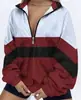 Chamarra Camuflaje 2026 Sudadera Transfronteriza Impresión Digital 3D Cuello Alto Tendencia Streetwear para Mujer Cremallera Chaqueta Polo Europea Americana