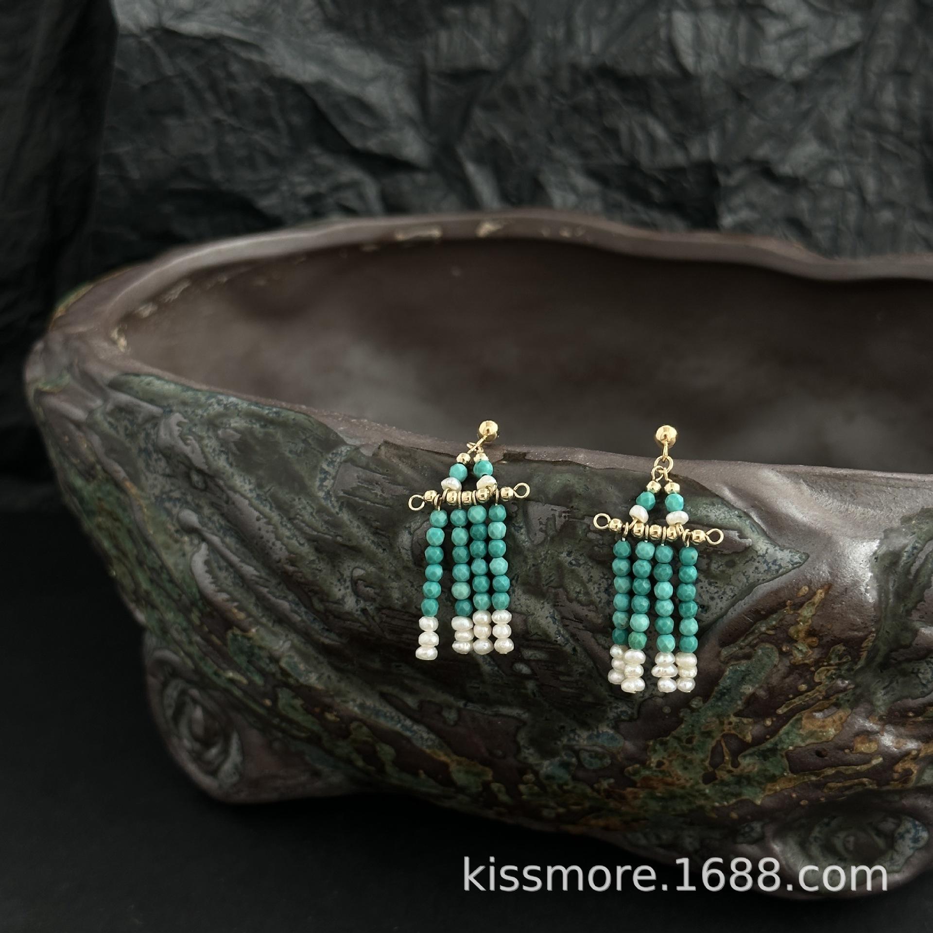绿松珍珠流苏项链耳环17.jpg