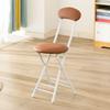 Silla plegable, taburete, silla portátil para exteriores, respaldo simple, silla de entrenamiento, hogar, dormitorio de estudiantes, taburete redondo simple
