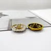 Botones Convexos de Estrella de Cinco Puntas Cosidos a Mano Botones Metálicos Botones para Camisa Botones Tejidos para Suéter Accesorios de Ropa Jinda
