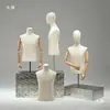 Maniquí de Medio Cuerpo para Tienda de Ropa, Soporte de Maniquí para Hombre, Exhibidor de Maniquí para Tienda de Ropa para Hombre