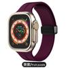 Adecuado para Correa de Apple Watch S11 Hebilla Plegable Magnética Original Correa de Silicona para Applewatchs10 Reloj Deportivo