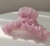 Super Fada Nova Presilha de Cabelo de Rede para Mulheres na Parte de Trás da Cabeça, Presilha Elegante, Grampo de Tubarão Grande, High-End