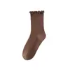 Meias Pós-parto Meilade para Mulheres Grávidas, Algodão Puro, Outono, Largas para Mães, Não Apertam, Meias Longas para Dormir Pós-parto