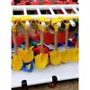 Carrinho de Armazenamento de Bolas Creche Suporte de Armazenamento para Palitos de Esponja Carrinho de Armazenamento para Colchonetes de Ginástica Infantil com Rodízios Móvel