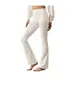 Al* Calça Flare de Yoga Sem Costura Incômoda Calça de Perna Larga para Mulheres Cintura Alta Levanta Bumbum Slim Fit Calça de Yoga Esportiva