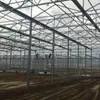 Proyecto de invernadero de vidrio, invernadero prefabricado, construcción de estructura rápida, construcción de invernadero moderno para cultivo agrícola