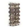 Bolas de Plástico Galvanizado 4cm Adornos de Bola Navideña Suministros Navideños Bolas Decorativas Coloridas Caja de Set para Árbol de Navidad Venta al por Mayor