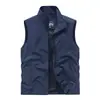 Chaleco de Gestión Exterior Ropa de Trabajo Logo Impreso Personalizado Voluntario Negocio Cuello Alto Chaleco de Trabajo Chaleco para Eventos