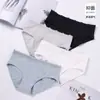 Roupa interior de cintura média senhoras fino respirável algodão sem costura confortável sexy moda cuecas menina fábrica fornecimento direto