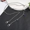 Collar Metálico Diamante Rosa Cadena Anti-Pérdida para Teléfono Móvil para Exterior Colgante de Joyería Estilo Ins Cadena para Teléfono Móvil Personalizada