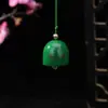 Sino de Liga com Rosto Sorridente Colorido e Fofo Sino dos Ventos Pingente DIY Artesanal Sino dos Ventos de Natal Decoração de Sino de Porta para Feriado