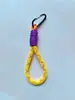 Cordón Hebilla de Dos Colores Cuerda de Malla Fluorescente Colgante Decoración Bolsa Mochila Venta Directa Fábrica de Colgantes Ropa al por Mayor