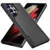 Funda para Teléfono Móvil 2 en 1 Adecuada para Samsung S26Fe Trailblazer S25Ultra Color Contrastante Militar Anticaídas S24 Funda Protectora