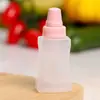 Mini Botella para Salsa Plástico Exprimir Botella para Salsa Estilo Japonés Exprimir Botella para Condimento Grado Alimenticio Portátil Botella Recargable Botella para Salsa de Soya