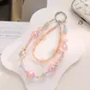 Nueva Cadena de Teléfono Móvil Nepalí de Cristal DIY Hecha a Mano con Cuentas Moda Cadena Colgante Popular para Bolsos de Teléfono Móvil para Mujeres