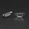 Plástico de Acero al Tungsteno y Carbono Almohadilla Nasal para Gafas Tipo Tarjeta Almohadilla Nasal de Silicona Accesorios para Montura de Gafas de Miopía Hebilla Almohadilla Nasal de Pegamento Blando Montura
