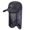 Gorra de Béisbol Desmontable con Visera Retráctil para Protección Solar, Gorra Casual tipo Pato, Sombrero de Pesca para Hombre, Venta al por Mayor, Primavera y Verano