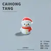 Série de Natal Resina Pequenos Acessórios Papai Noel Boneco de Neve Cabana Enfeites DIY Acessórios de Resina Cola Cremosa