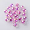 Cuentas de Burbuja Acrílicas DIY para Niños, Color Iridiscente, Agujero Recto, Accesorios para Cuentas al por Mayor, Estilo Retro Artístico