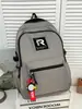 Mochila Casual de Estilo Coreano de Moda para Pareja de Estudiantes Universitarios Versátil de Gran Capacidad para Viajes de Negocios Bloqueo de Color Mochila Simple