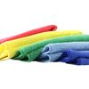 Toalla de coche de fibra de 40 x 40 cm, paño de cocina, toalla de lavado de coche, logotipo bordado, toalla cuadrada de brocado de poliéster, directa de fábrica