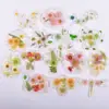 Poppy DIY Páscoa Resina Lagarto Inseto Pingente Molde de Silicone Trevo Cogumelo Flor Molde