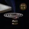 Quemador de Incienso Soporte de Incienso de Loto Soporte para Incienso Bandeja para Incienso Soporte para Incienso Soporte para Incienso Quemador de Sándalo para Uso Doméstico en Interiores Decoración Doméstica para Interiores