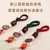 Jade de Hetian Doce Signos del Zodíaco Buda Llavero para Coche Colgante para Coche de Hombres y Mujeres Cordón Personalizado Colgante de Joyería de Jade