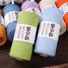 Fio de Algodão Oco Fio de Algodão Puro Fio de Lã de Leite Bola de Lã Fio Fabricante Atacado Artesanal diy Pacote de Material de Fio para Crochê