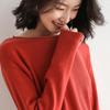 Em estoque atacado 2024 primavera e outono novo suéter feminino gola redonda versão coreana de suéter solto feminino camisa base Joker