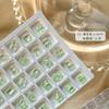 Nuevos Adornos para Uñas Flor de Hielo Estallante de Cristal K9 Azul Claro Verde Fruta Morado Penetración de Hielo Punta de Ángulo Recto Base Plana Diamante Grande