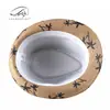 Sombrero de Paja Estilo Padre-Hijo para Primavera y Verano, Protección Solar para Exteriores, Sombrero Jazz para Hombres, Sombrero de Playa Casual para Mujeres