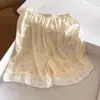 Pijama de Renda com Estampa Total para Chef e Biscoitos para Mulheres Verão Manga Curta Shorts Gola Boneca Conjunto de Duas Peças Casual Feminino Roupa de Casa