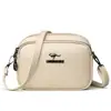 Bolso de mano pequeño retro de moda para mujer 2026 nuevo otoño moda transfronteriza bolso de hombro cruzado con múltiples compartimentos bolso cuadrado pequeño