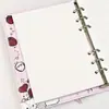Cuaderno Cultural y Creativo Gato Kt Nuevo Modelo Agenda A6 Diario de Hojas Sueltas de Alto Valor Cuero PU Páginas Interiores Coloridas Venta al por Mayor