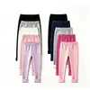 Leggings infantis com forro de fleece, calça justa longa de veludo quente para outono e inverno, fonte de vestuário infantil para o exterior na Amazon