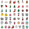 50 pegatinas navideñas de grafiti para equipaje, coche, portátil, nevera, taza de agua, pegatinas decorativas impermeables, venta al por mayor